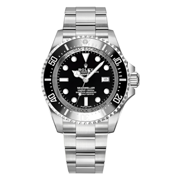 Rolex Sea Dweller Black Dial Stainless Steel Mens Watch 116660